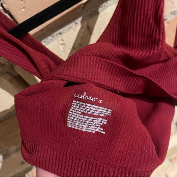 Red bralette size S - Picture 3 of 3